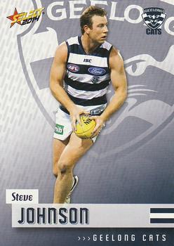 2014 Select AFL Champions #82 Steve Johnson Front